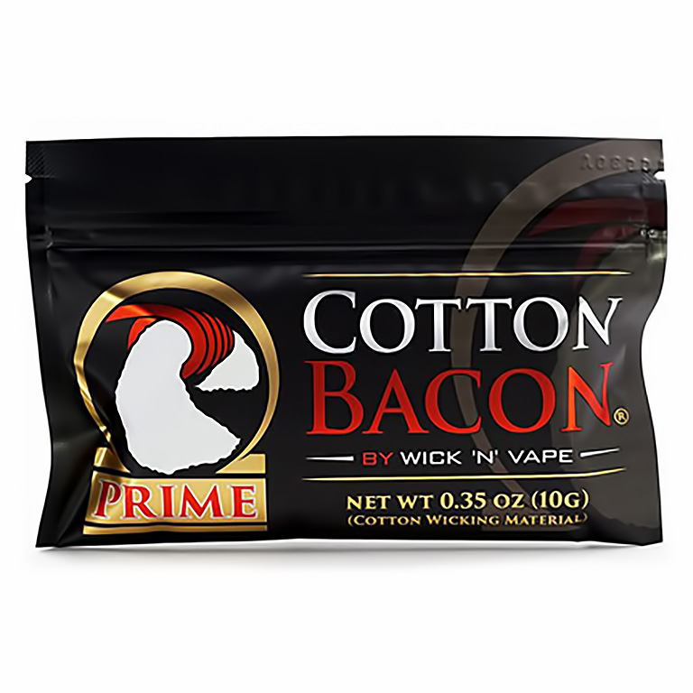 Wick n Vape Cotton Bacon Prime - Organická bavlna - 10ks