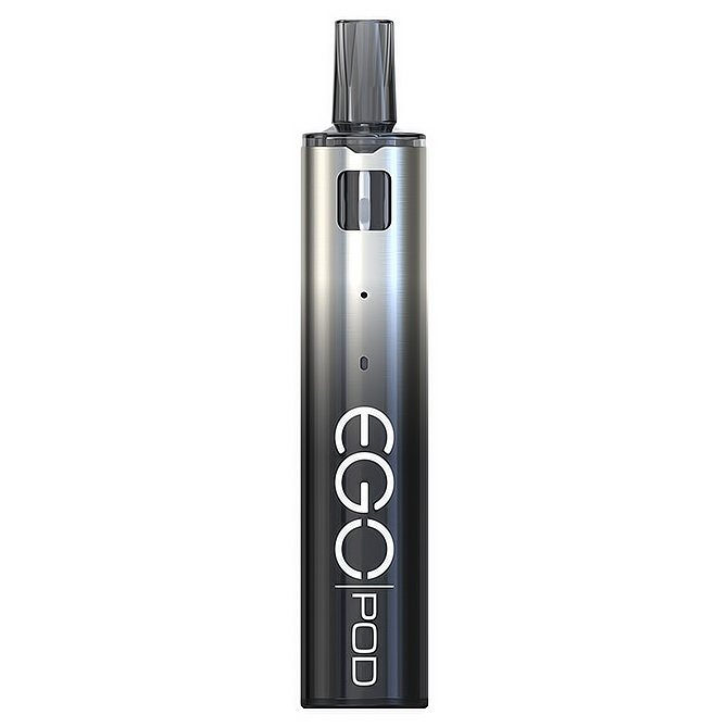 Joyetech eGo AIO AST Pod elektronická cigareta 1000 mAh Metal Black 1 ks