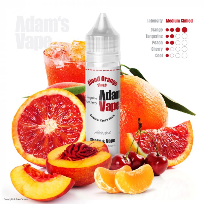 Adams Vape Příchuť Adam´s Vape Shake and Vape 12ml Blood Orange Slush