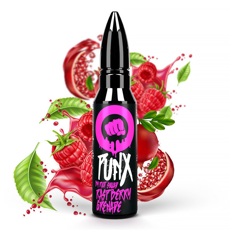 Riot Squad Malinová limonáda PUNX Shake & Vape 20ml