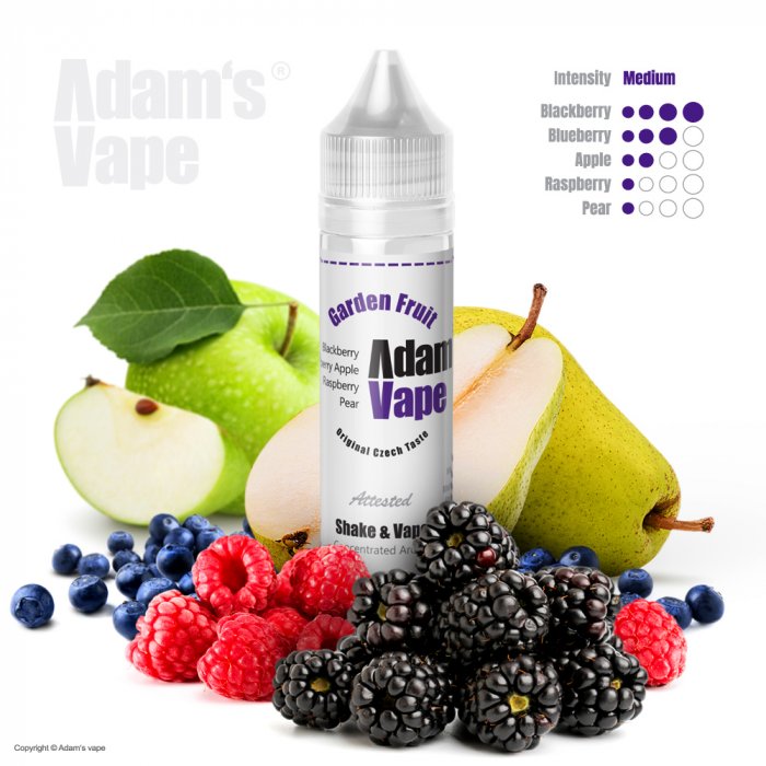 Adams Vape Příchuť Adam´s Vape Shake and Vape 12ml Garden Fruit