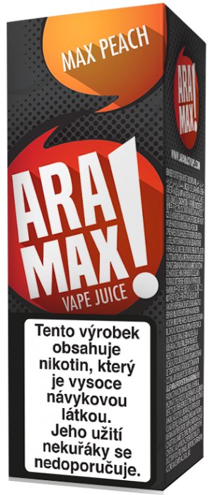 Liquid ARAMAX Max Peach 10ml 6mg