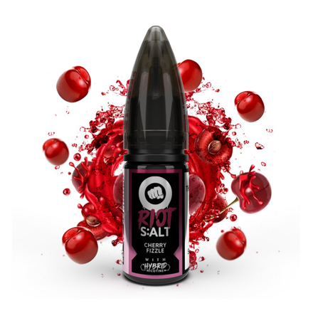 Riot Squad E-liquid Riot S:ALT 10ml / 20mg: Cherry Fizzle (Třešňový mix)