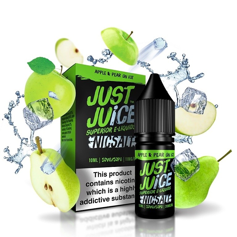 Just Juice Salt - E-liquid - Apple & Pear On Ice (Ledové jablko a hruška) - 20mg