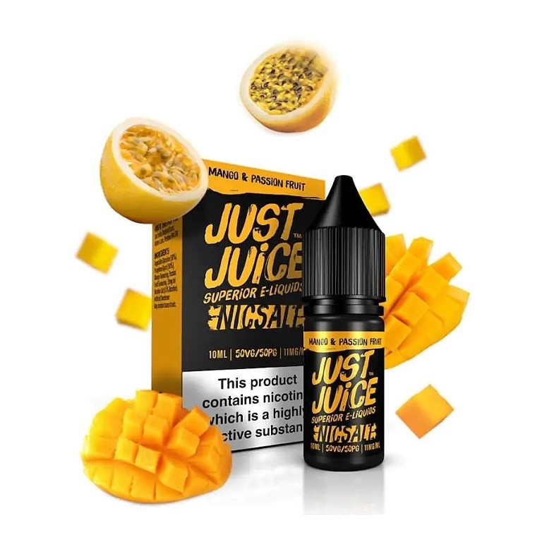 Just Juice Salt - E-liquid - Mango & Passion Fruit (Mango & marakuja) - 20mg