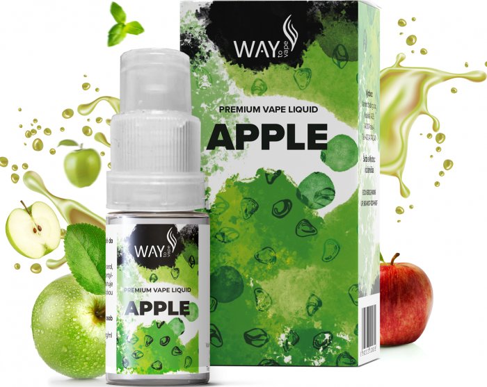 Liquid WAY to Vape Apple 10ml-0mg