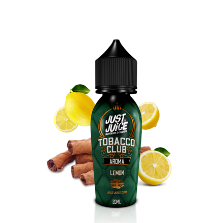 Příchuť Just Juice S&V: Tobacco Lemon (Tabák s citronem) 20ml