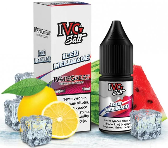 IVG Liquid I VG SALT Iced Melonade 10ml - 20mg