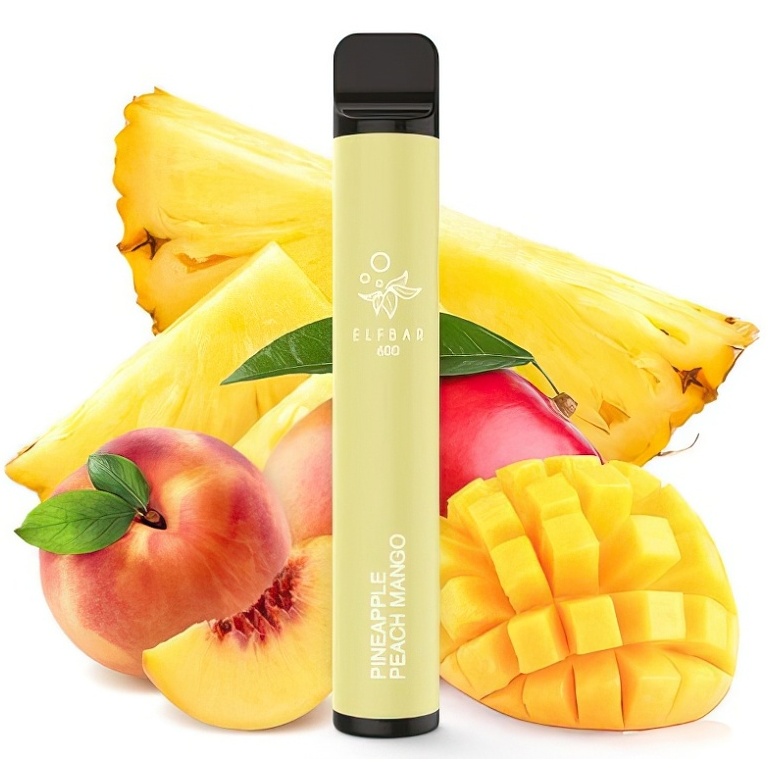 Elf Bar 550 mAh Ananas Broskev Mango 1 ks