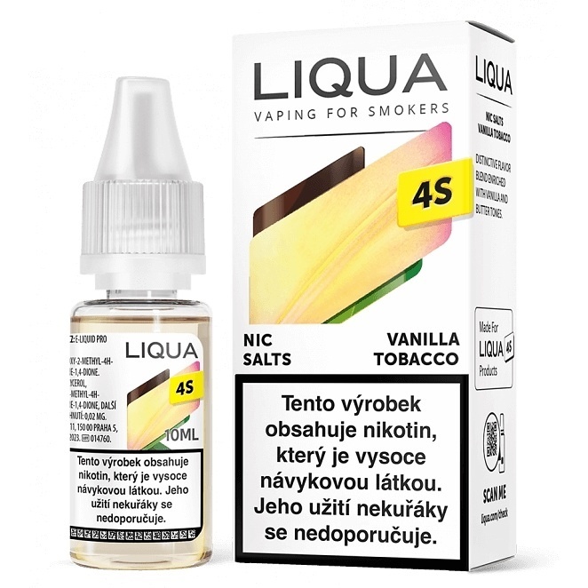 Ritchy Liqua 4S Vanilla Tobacco 10 ml 18 mg