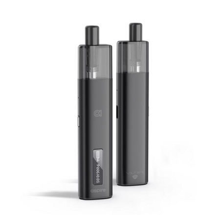 Elektronická cigareta: Aspire Vilter S Pod Kit (500mAh) (Black)