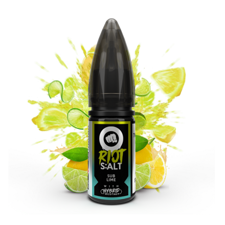 Riot Squad E-liquid Riot S:ALT 10ml / 5mg: Sublime (Citronovo-limetkový mix)