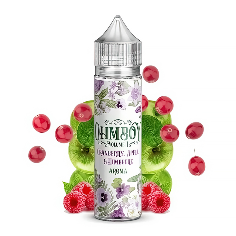 Ohmboy Volume ll - S&V - Cranberry Apfel & Himbeere - 15ml