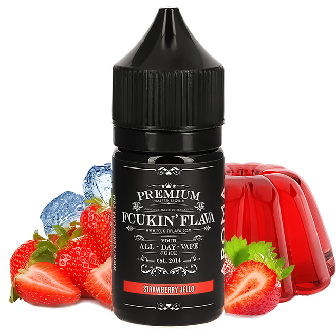 Fcukin Flava - Příchuť - Strawberry Jello - 30ml