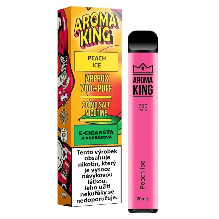 Aroma King AK700 mAh Classic Peach Ice 1 ks