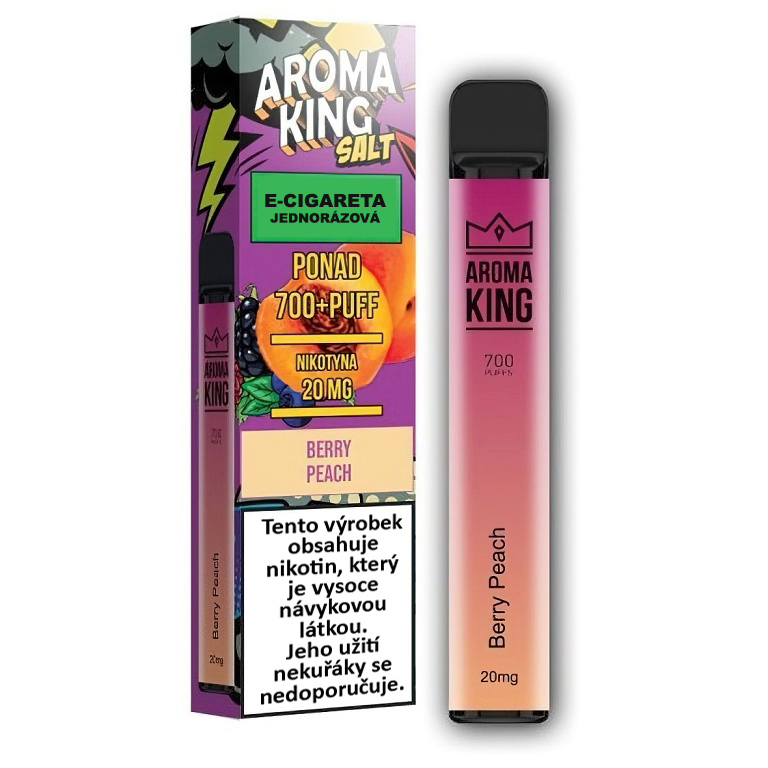 Aroma King AK700 mAh Classic Berry Peach 1 ks