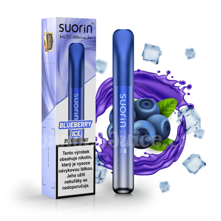 Suorin Bar Hi700 Blueberry Ice 20 mg 600 potáhnutí 1 ks