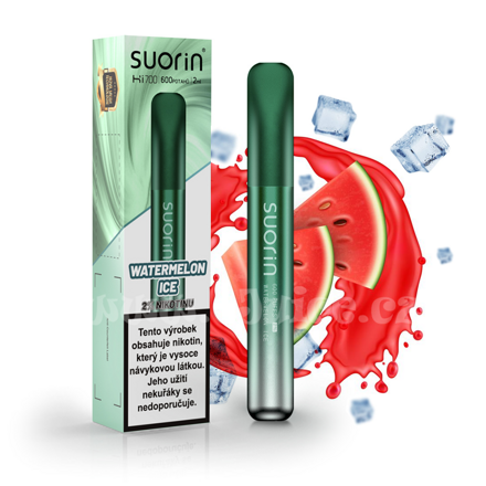 Suorin Bar Hi700 Watermelon Ice 20 mg 600 potáhnutí 1 ks