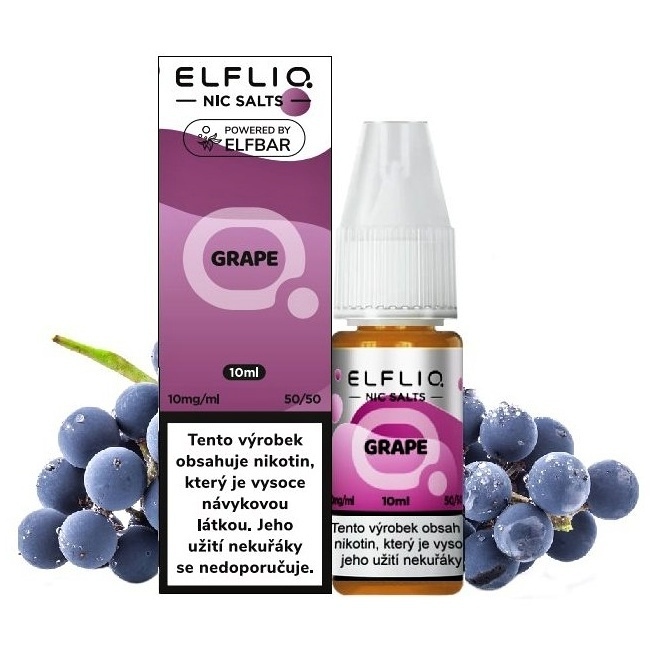 ELF LIQ GRAPE 10 ml - 10 mg