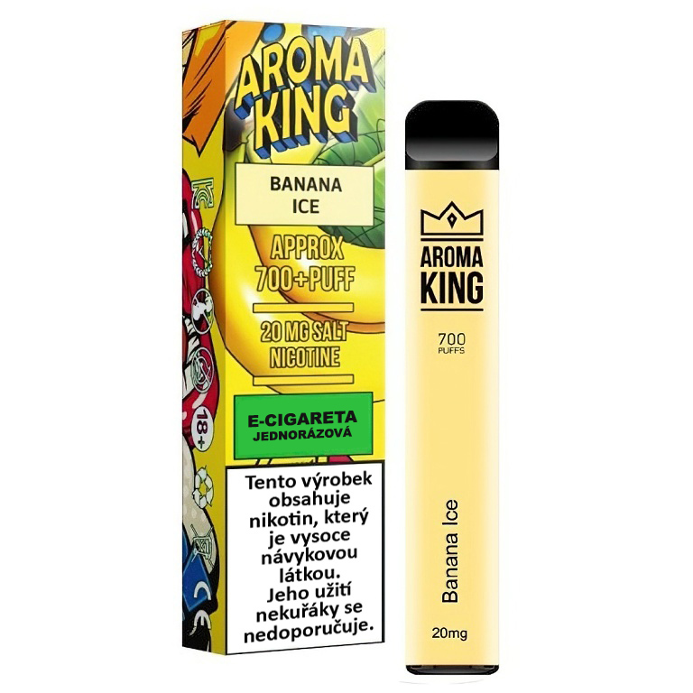 Aroma King Classic Banana Ice 20mg 700 potahů 1 ks