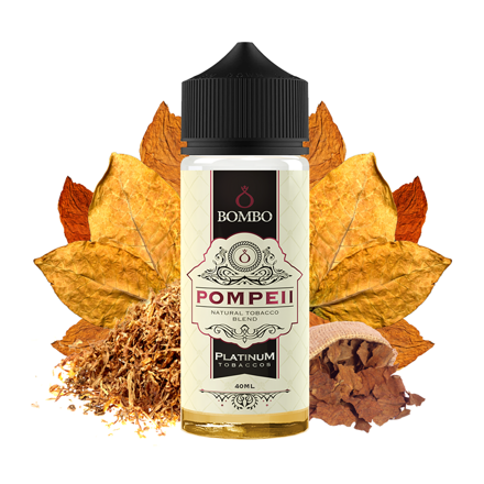 Příchuť Bombo Platinum Tobaccos S&V: Pompeii (Tradiční tabáková směs) 40ml