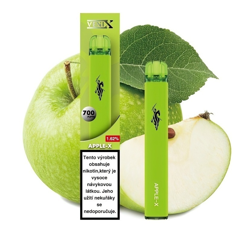 VENIX Jednorázová 400 mAh APPLE-X 1 ks