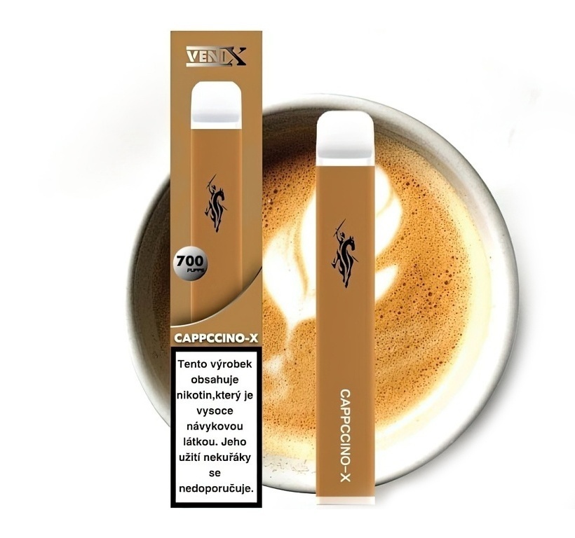 VENIX Jednorázová 400 mAh cappuccino 1 ks