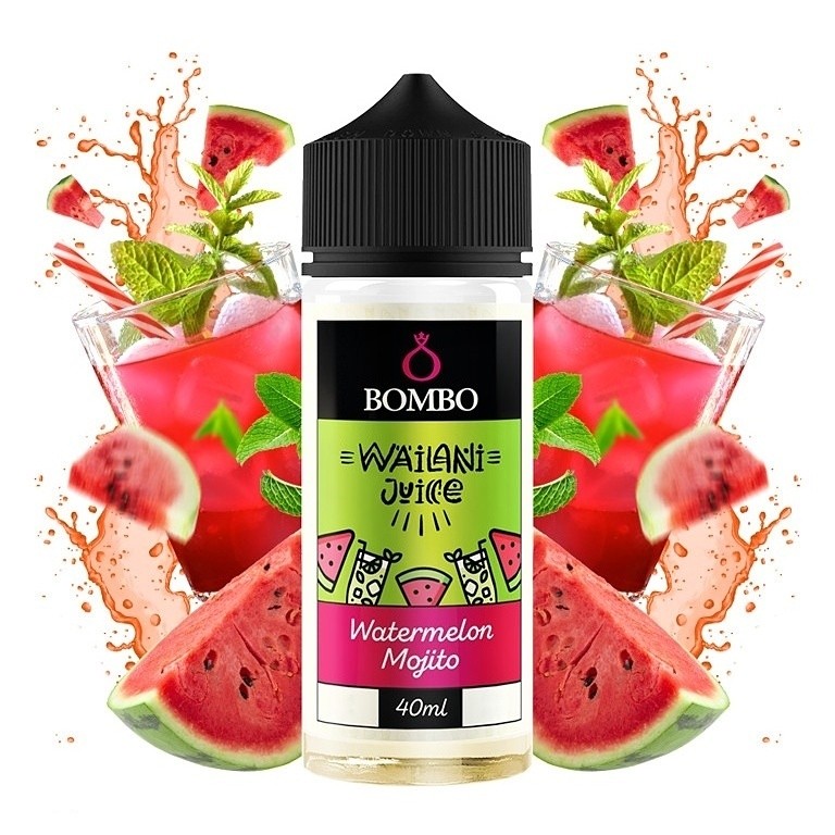 Bombo Shake & Vape Wailani Juice - Watermelon Mojito 40ml Vodní meloun