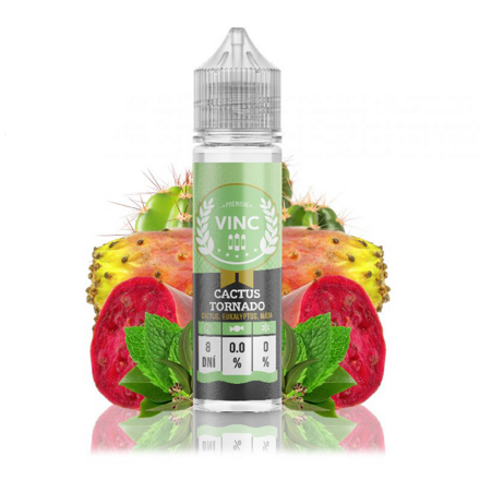 Příchuť VINC S&V: Cactus Tornado (Kaktus s mátou a eukalyptem) 12ml