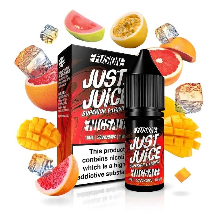 Just Juice Salt - E-liquid - Fusion Mango & Blood Orange On Ice (Ledové mango & červený pomeranč) - 11mg