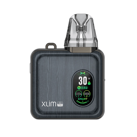 OXVA Xlim SQ Pro Pod Kit 1200mAh Gunmetal Wood 1 ks