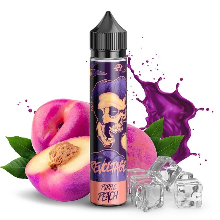 Revoltage Chladivá broskev Purple Peach Shake and Vape 15 ml 1 ks