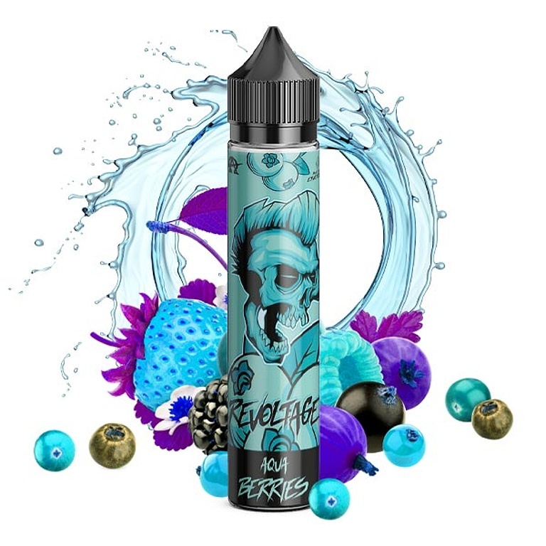 Revoltage Chladivá směs bobulí Aqua Berries Shake and Vape 15 ml 1 ks