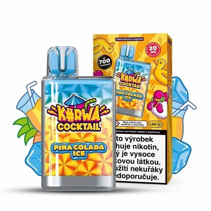 Kurwa Cocktail Pina Colada Ice 20 mg 700 potáhnutí 1 ks