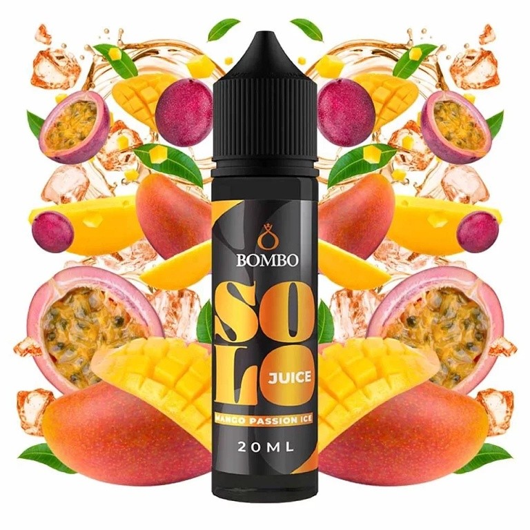 Bombo Solo Juice Mango Passion Ice S & V 20 ml