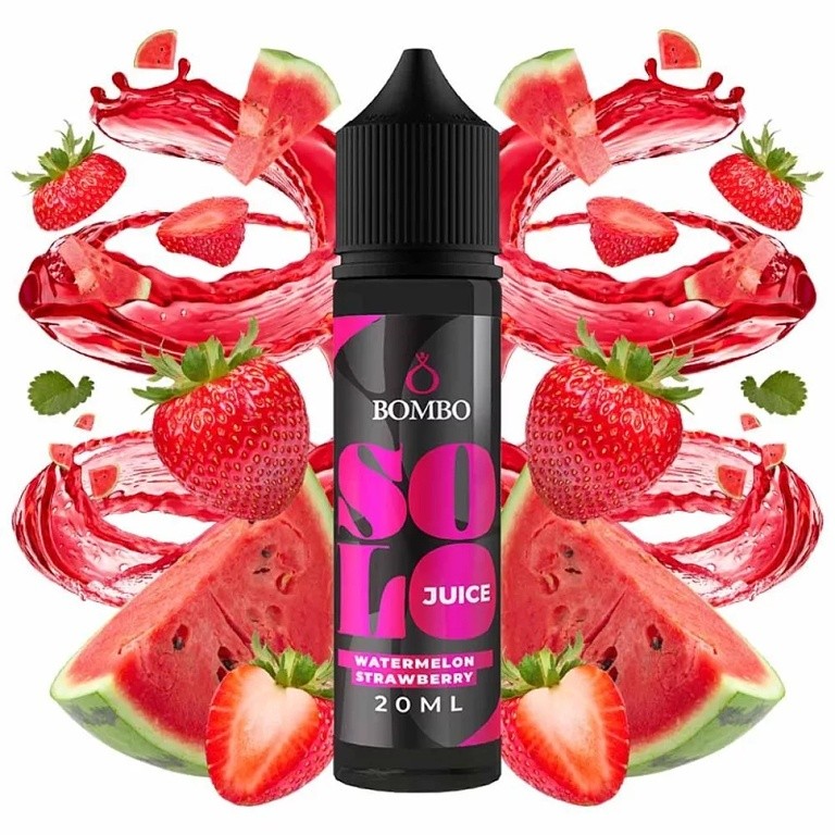 Bombo Solo Juice Watermelon Strawberry S & V 20 ml