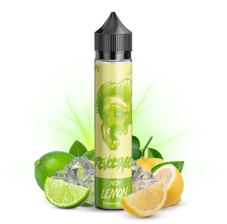 Revoltage - Chladivý citron (Neon Lemon) - Shake and Vape