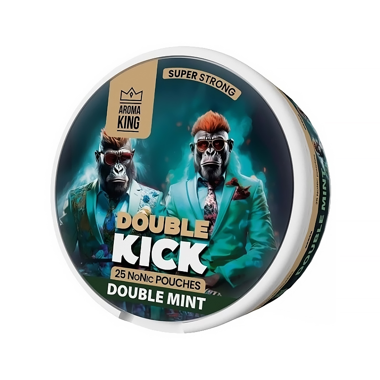 Aroma King Double Mint - NoNikotinové sáčky Obsah NoNic: Double Kick (10 mg/g)