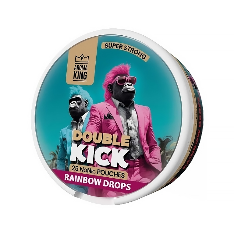 Aroma King Rainbow Drops - NoNikotinové sáčky Obsah NoNic: Double Kick (10 mg/g)
