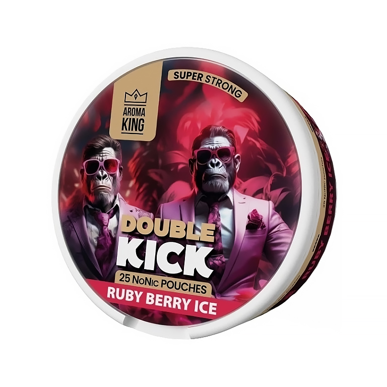 Aroma King Ruby Berry Ice - NoNikotinové sáčky Obsah NoNic: Double Kick (10 mg/g)
