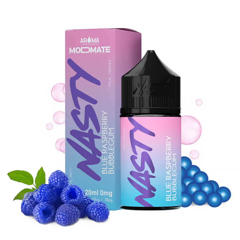 Nasty Juice ModMate Shake & Vape Blue Raspberry Bubblegum 20ml