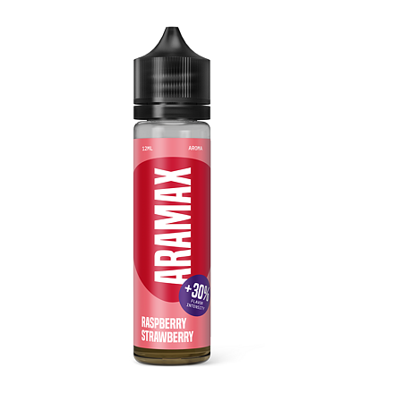 Aramax Shake & Vape Raspberry Strawberry 12 ml