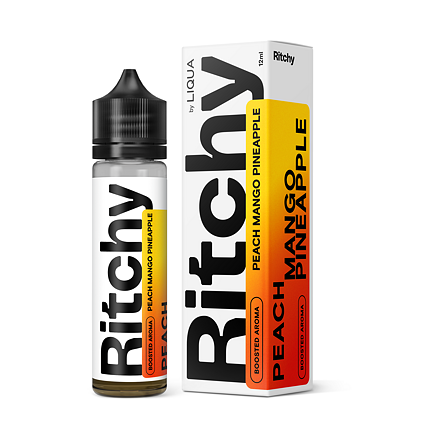 Liqua Ritchy Peach Mango Pineapple S & V 12 ml