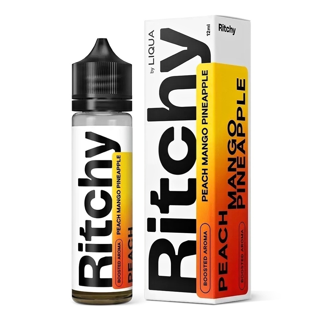 Liqua Ritchy Peach Mango Pineapple S & V 12 ml