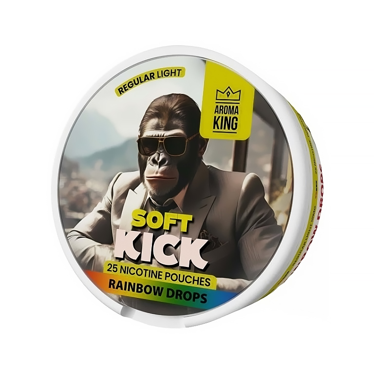 Aroma King Soft Kick Rainbow Drops 10mg/g 12,5g 25 ks