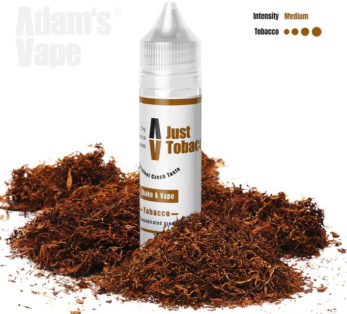 Adams Vape Příchuť Adam´s Vape Shake and Vape 12ml Just Tobacco
