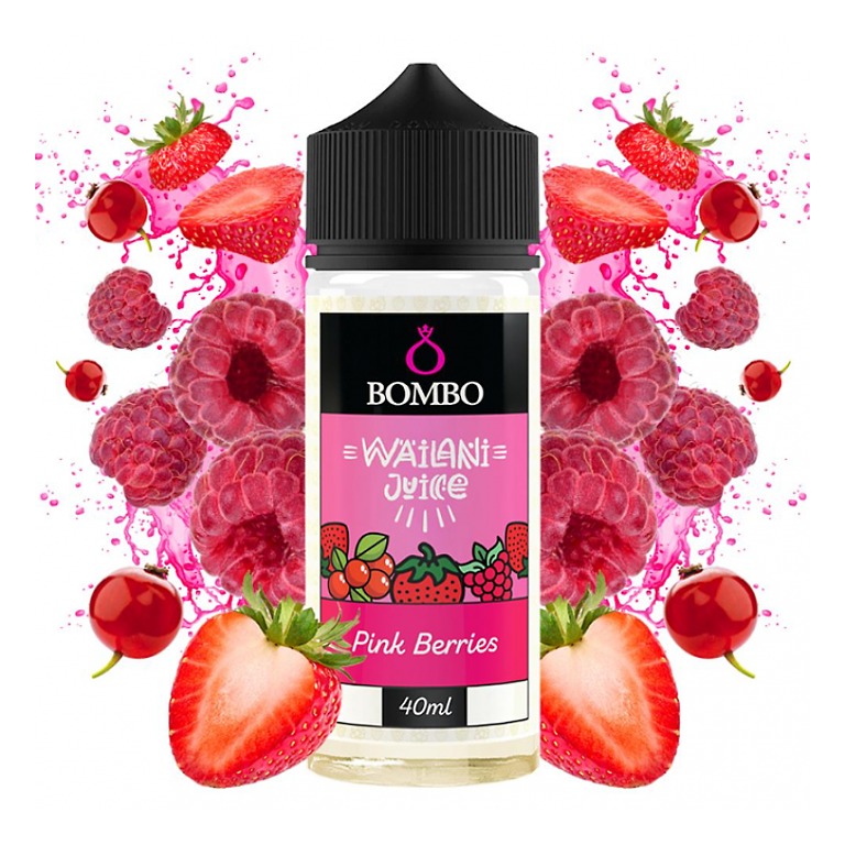 Bombo - Wailani Juice Shake & Vape - Pink Berries 40ml