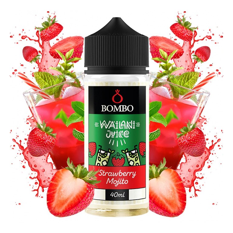 Bombo - Wailani Juice Shake & Vape - Strawberry Mojito 40ml