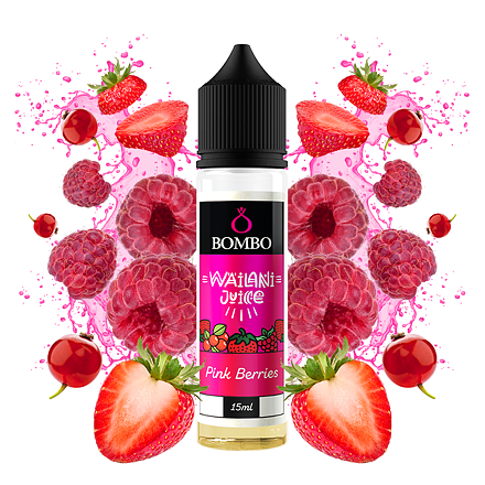 Bombo Wailani Juice S & V Pink Berries 15 ml