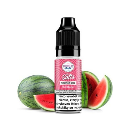 Dinner Lady Salt Watermelon Slices (Vodní meloun) 10ml intenzita nikotinu 20mg